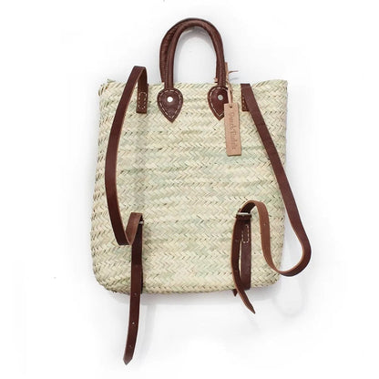 Straw Back Pack - Square shape