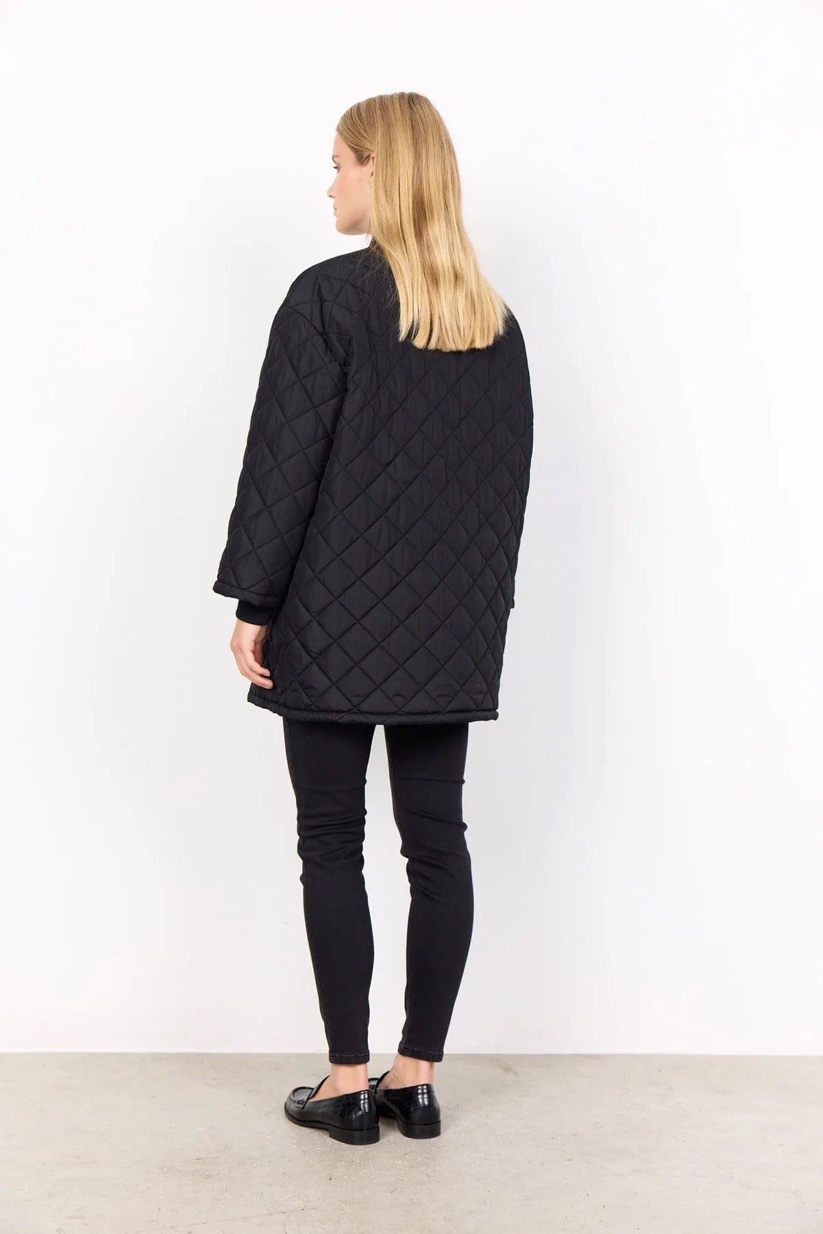 Black Quilted Jacket