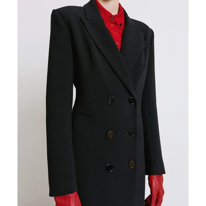 Longline Double Breasted Coat