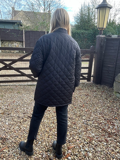 Black Quilted Jacket