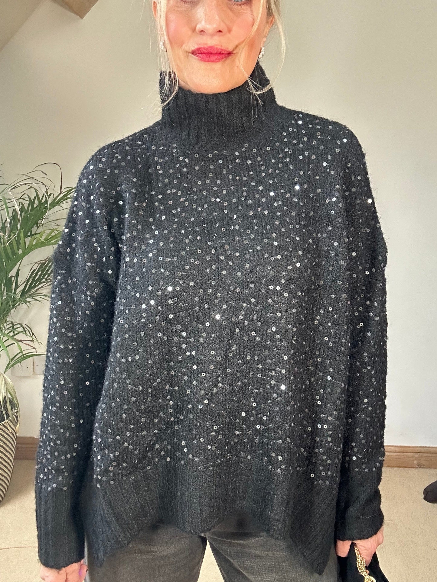 Sequin Jumper