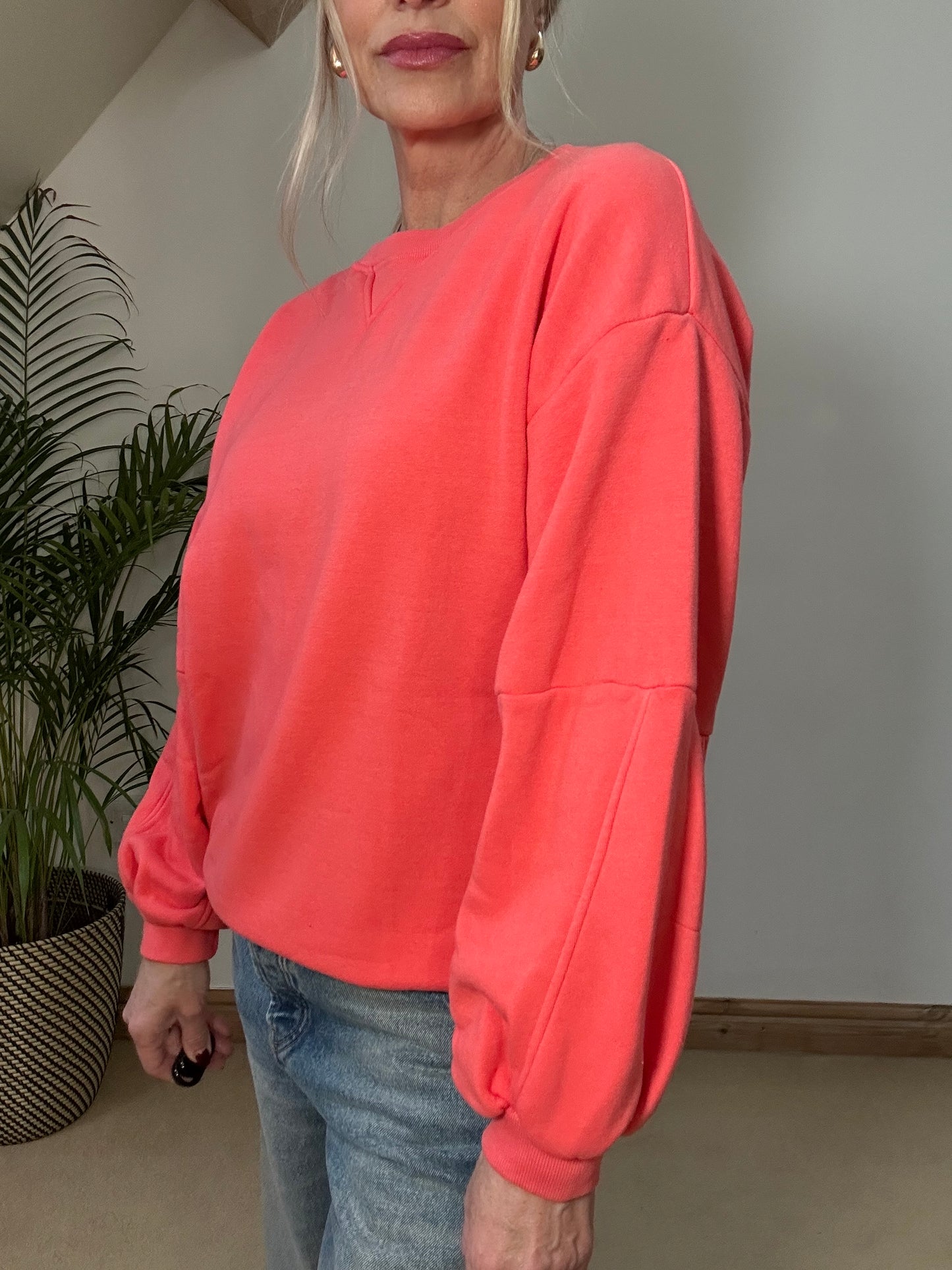 Coral Sweatshirt