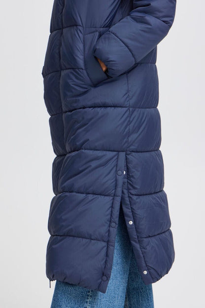 Navy Sleeping Bag Coat