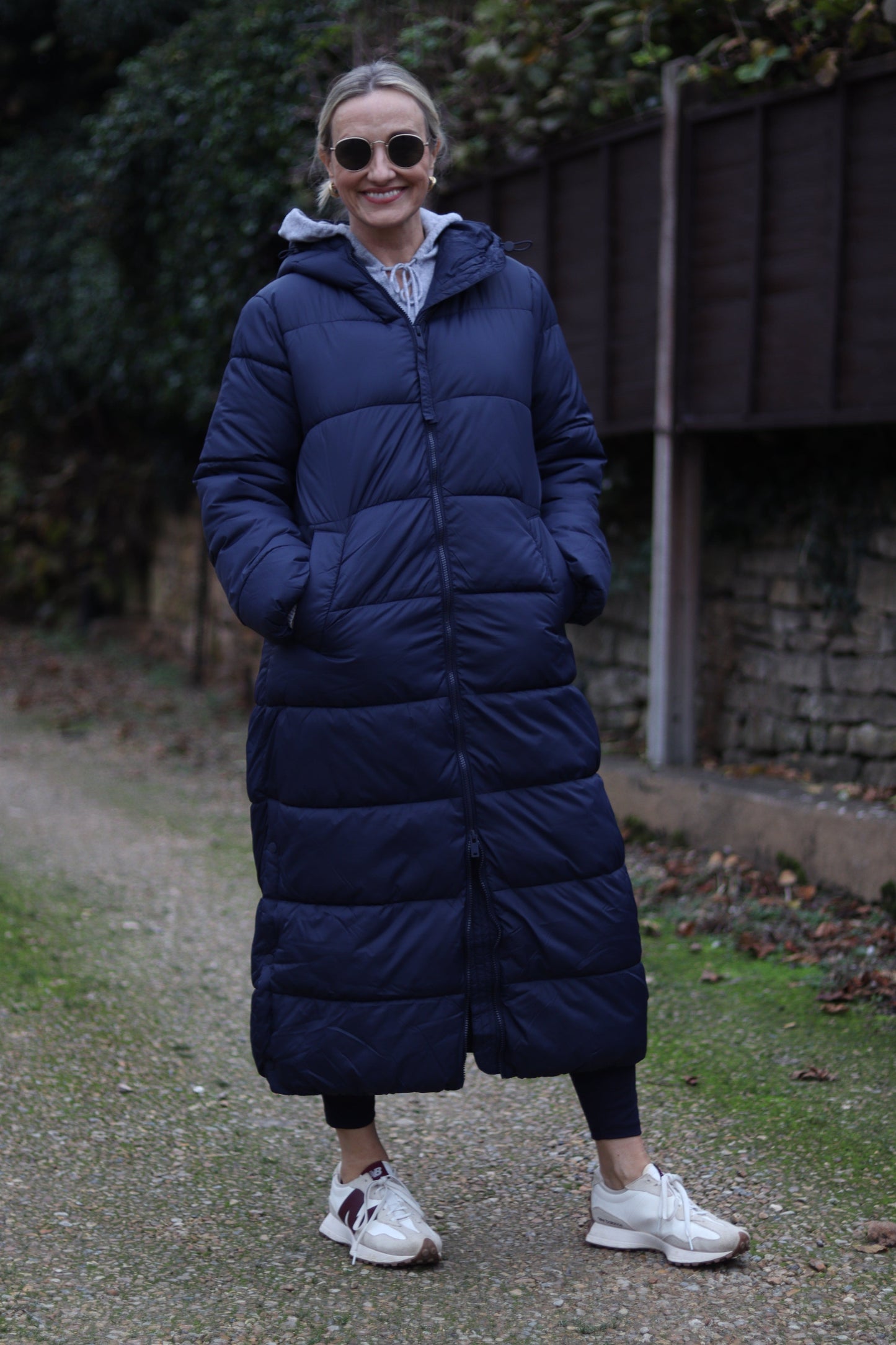 Navy Sleeping Bag Coat