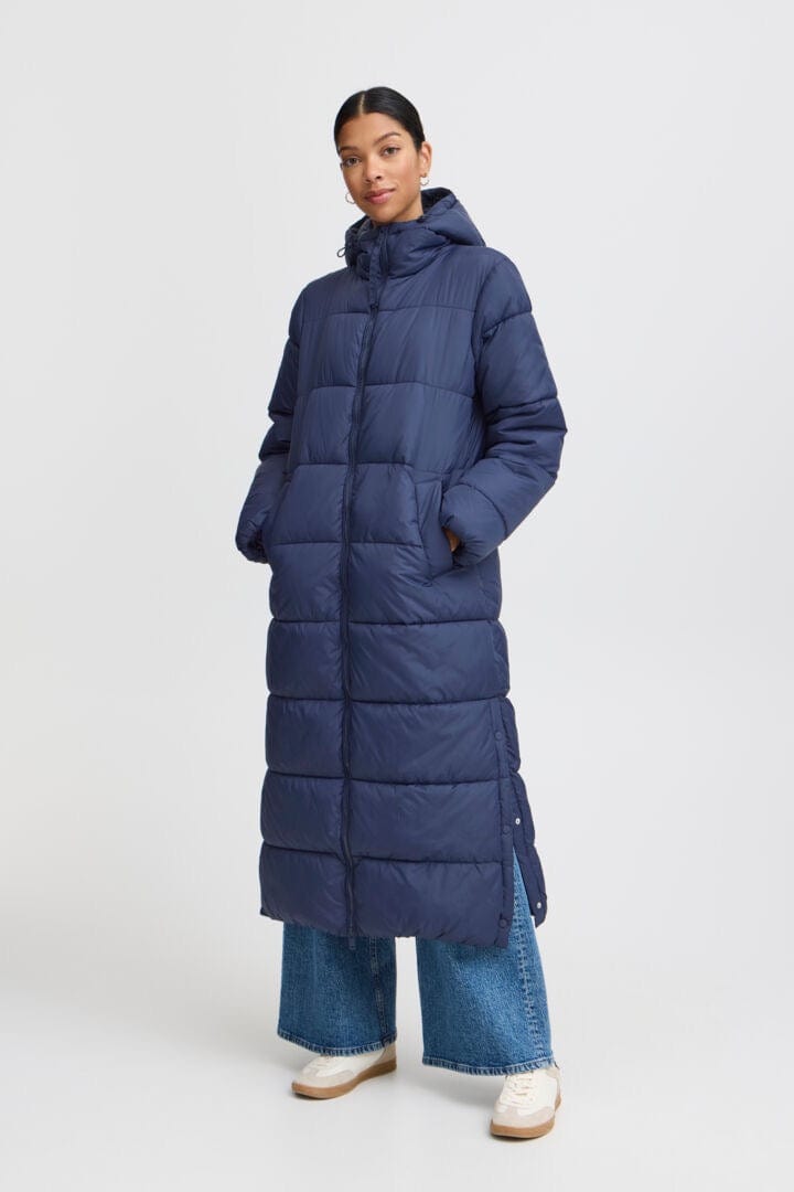 Navy Sleeping Bag Coat