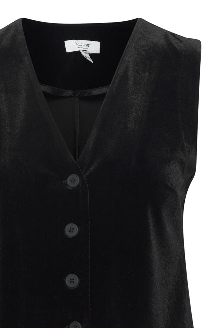 Black Velvet Waistcoat