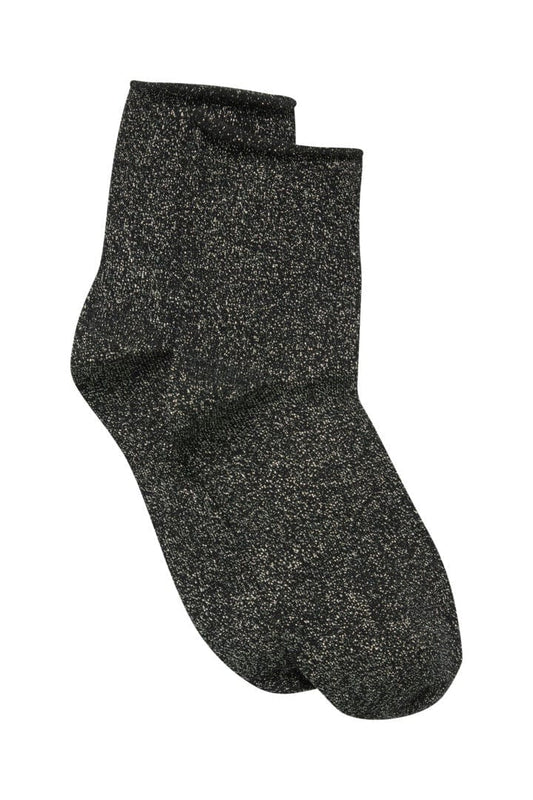 Black Glitter Socks