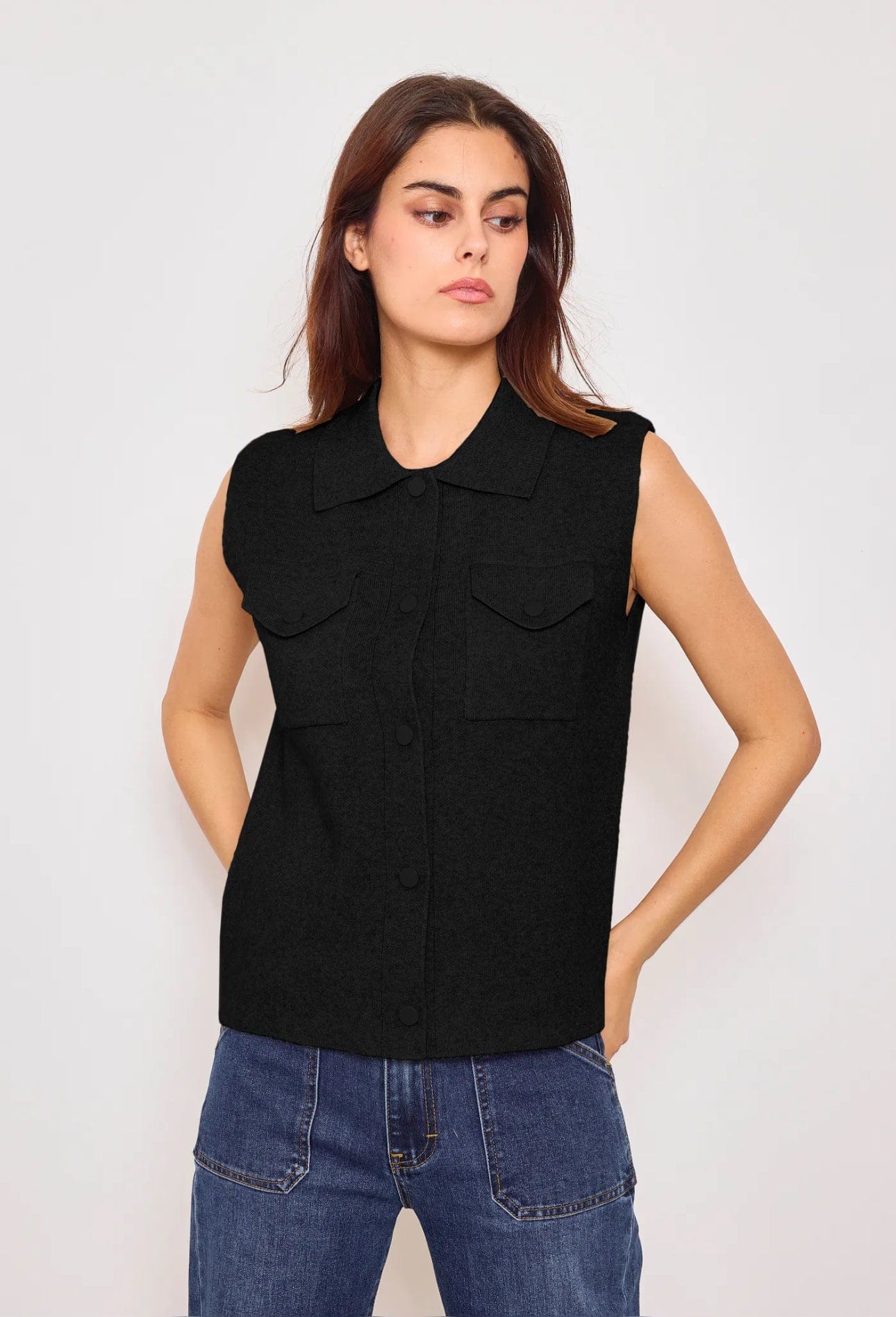 Lola Sleeveless Jacket