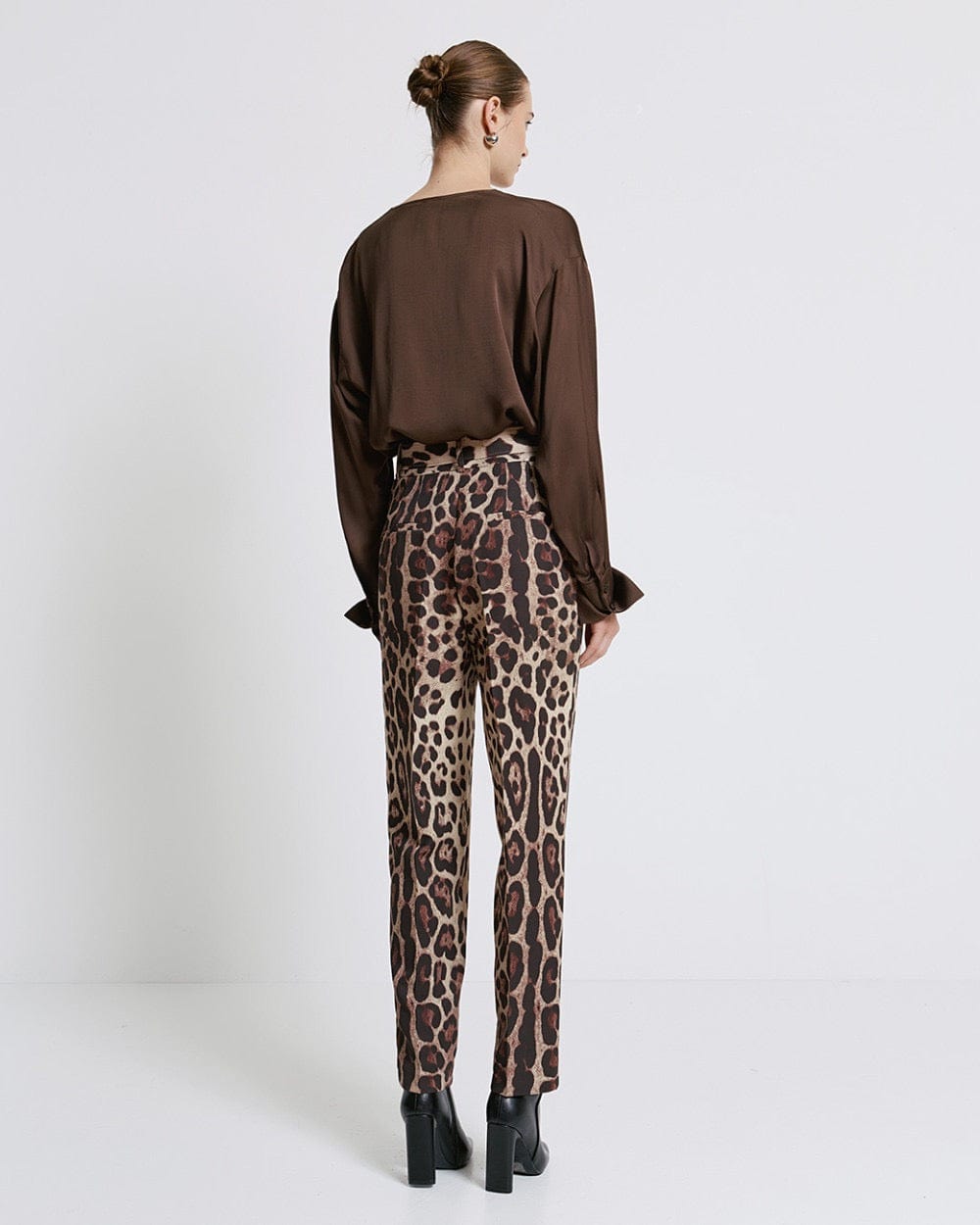 Leopard Print Trousers