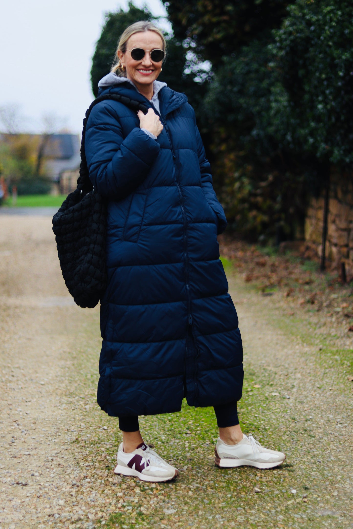 Navy Sleeping Bag Coat