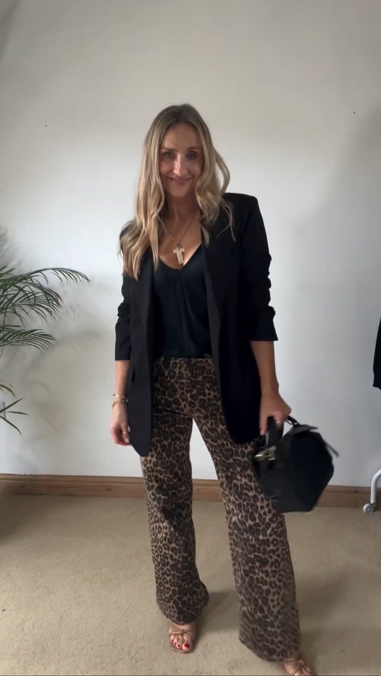 Leopard Print Jeans