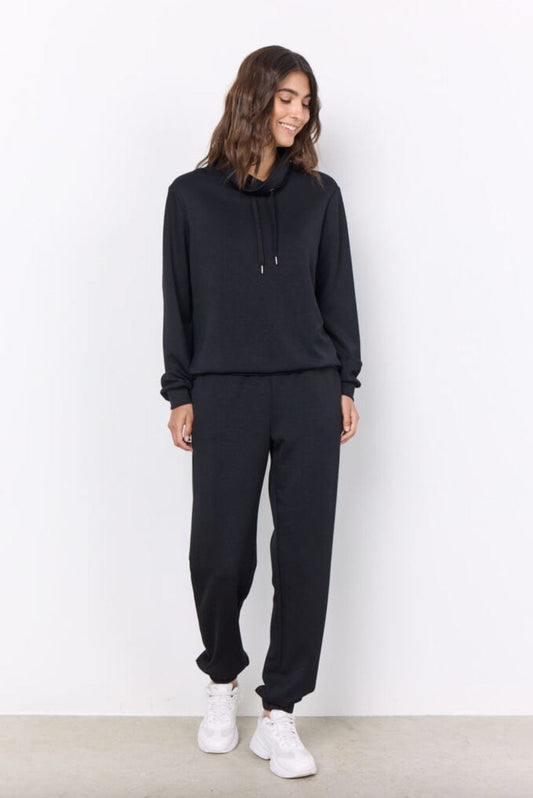 Black Modal Loungewear set