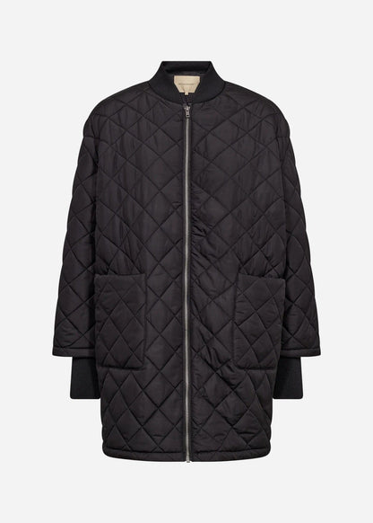 Black Quilted Jacket