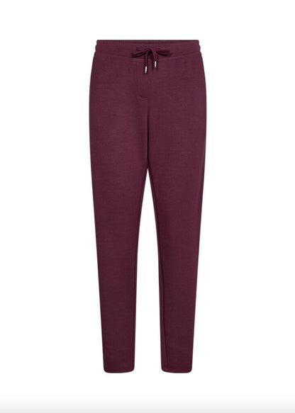 Wine Modal Loungewear Set