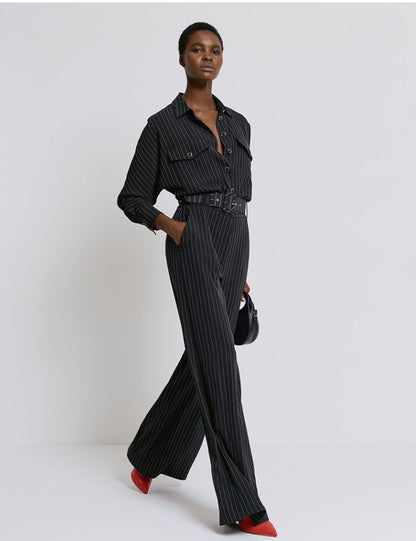 Pinstripe  Jumpsuit