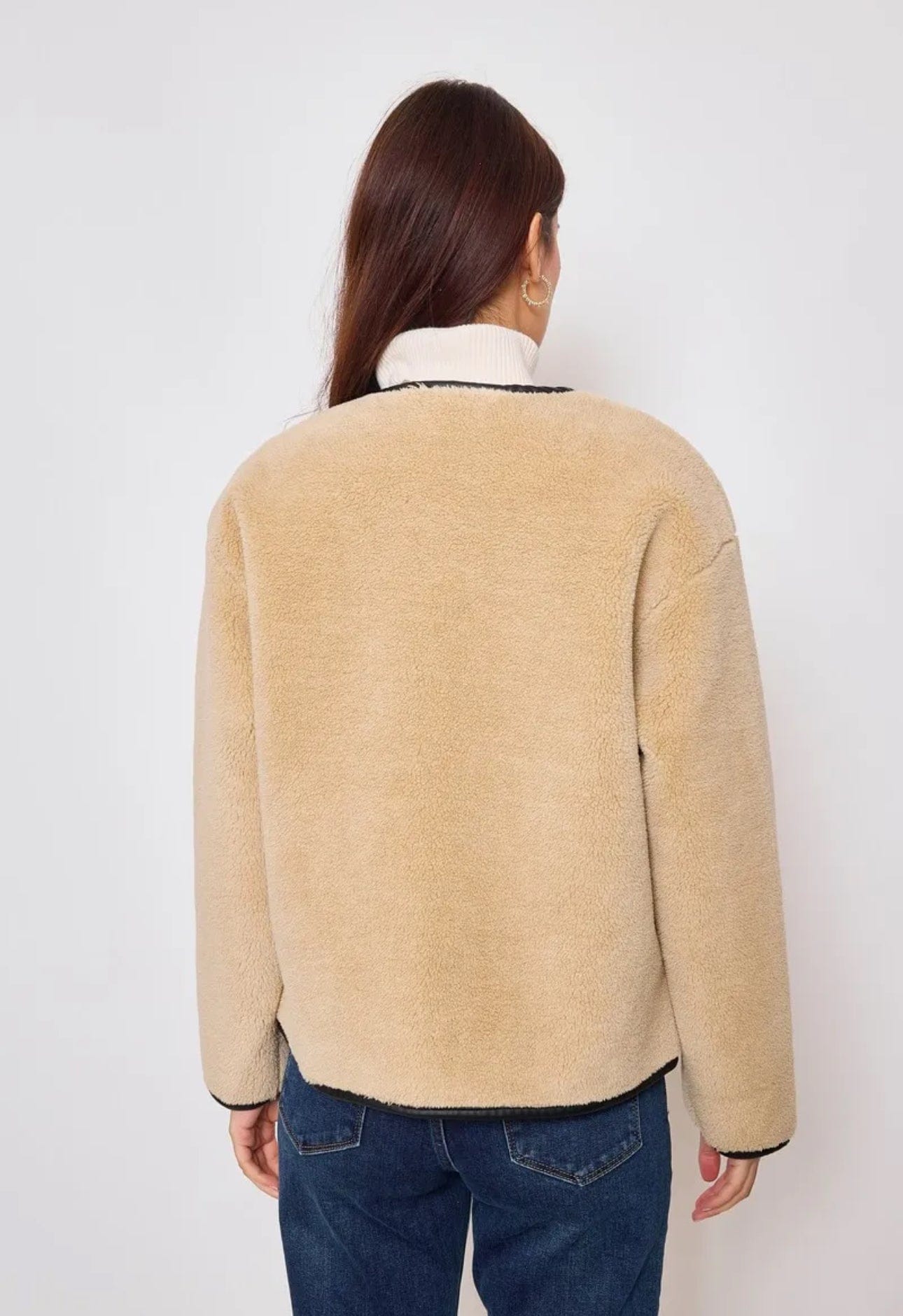 Shearling Duffle Jacket