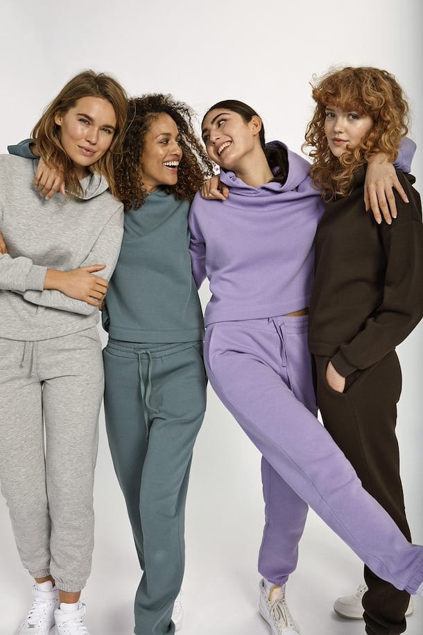 Grey marl Mix and Match Loungewear set  - Hoodie -