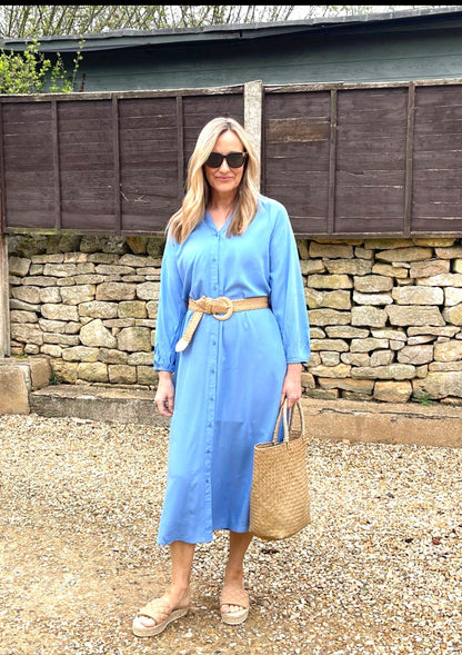 Ultramarine Shirt Dress